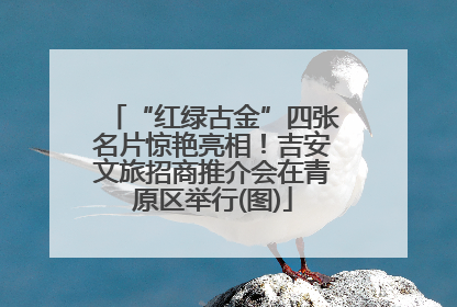 “红绿古金”四张名片惊艳亮相！吉安文旅招商推介会在青原区举行(图)