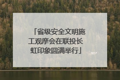 省级安全文明施工观摩会在联投长虹印象圆满举行