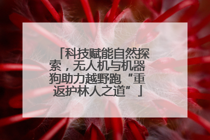 科技赋能自然探索，无人机与机器狗助力越野跑“重返护林人之道”