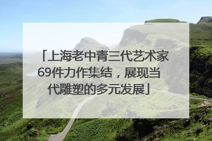 上海老中青三代艺术家69件力作集结，展现当代雕塑的多元发展