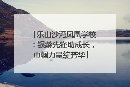 乐山沙湾凤凰学校：银龄先锋助成长，巾帼力量绽芳华