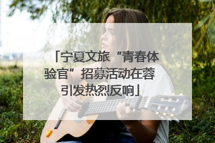 宁夏文旅“青春体验官”招募活动在蓉引发热烈反响