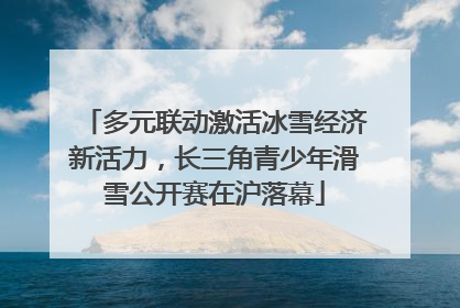 多元联动激活冰雪经济新活力，长三角青少年滑雪公开赛在沪落幕