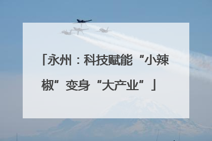 永州：科技赋能“小辣椒”变身“大产业”