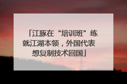 江豚在“培训班”练就江湖本领，外国代表想复制技术回国