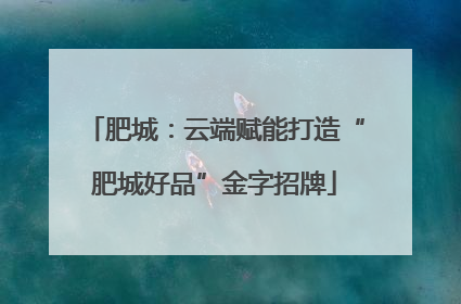 肥城：云端赋能打造“肥城好品”金字招牌