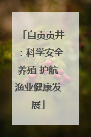 自贡贡井：科学安全养殖 护航渔业健康发展