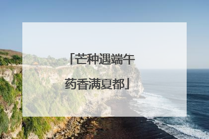 芒种遇端午 药香满夏都