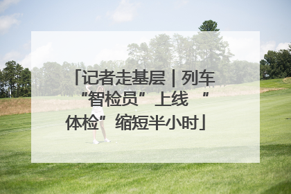 记者走基层｜列车“智检员”上线 “体检”缩短半小时