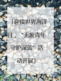 迎接世界海洋日，“无废青年 守护深蓝”活动开展