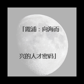 霞浦：向海而兴的人才密码