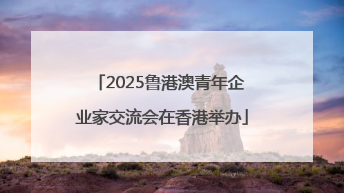 2025鲁港澳青年企业家交流会在香港举办